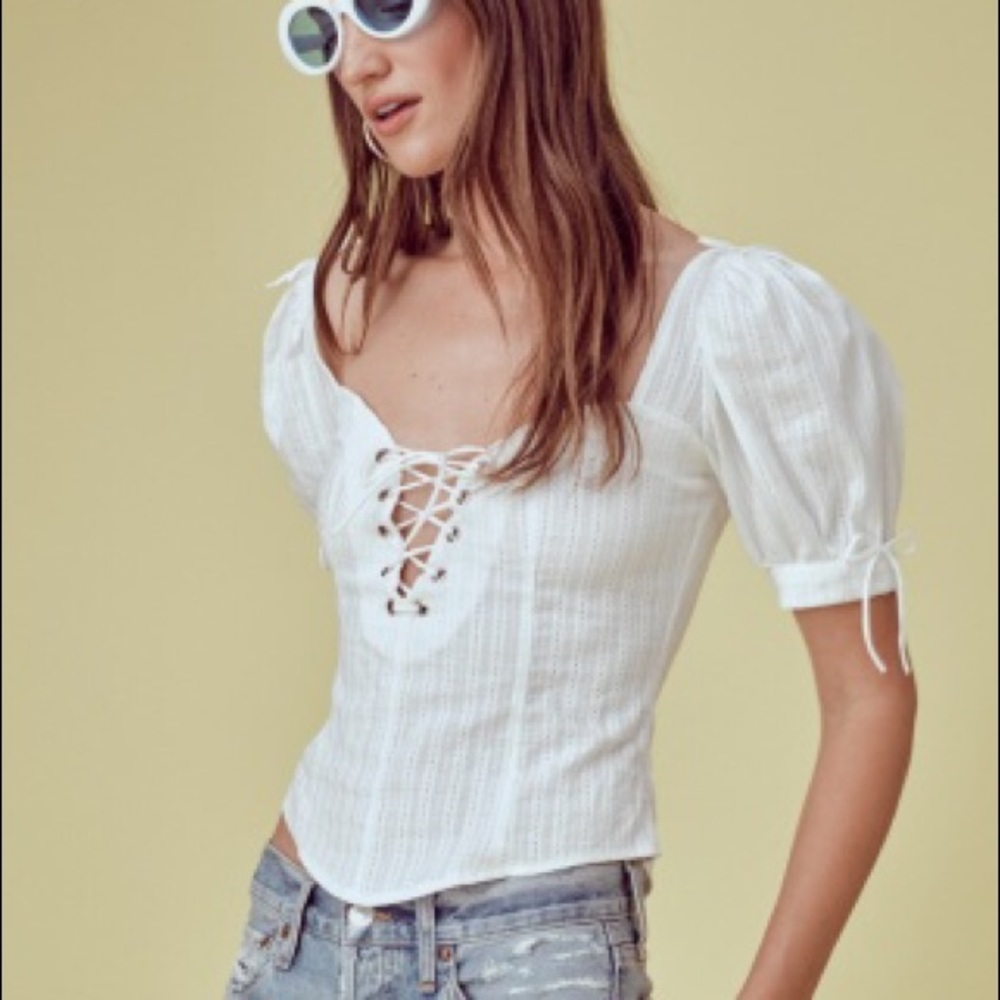 FLL Annabelle Top NWT
